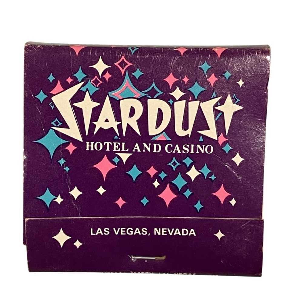 Stardust Las Vegas Hotel Casino Vintage Matchbook